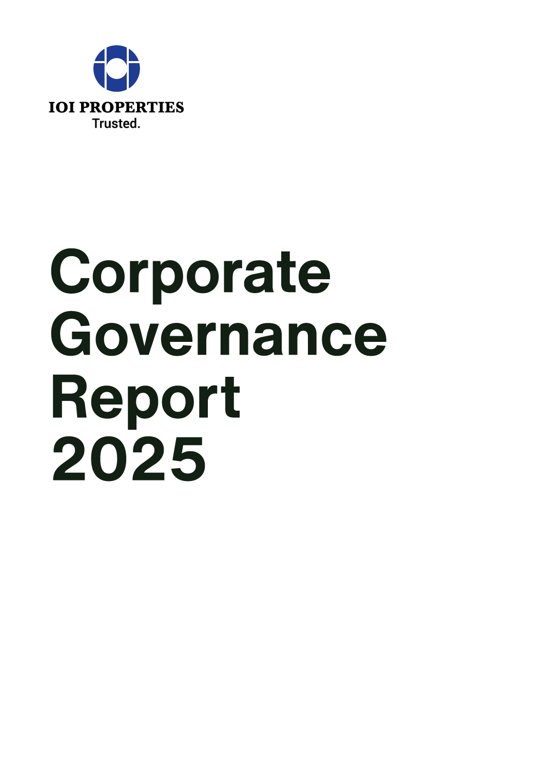 Corporate Governance Report 2025