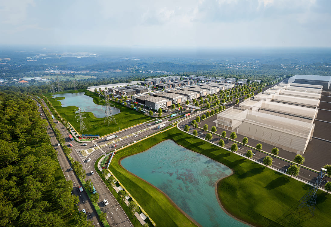 Artist’s impression of IOI Industrial Park @ Banting.