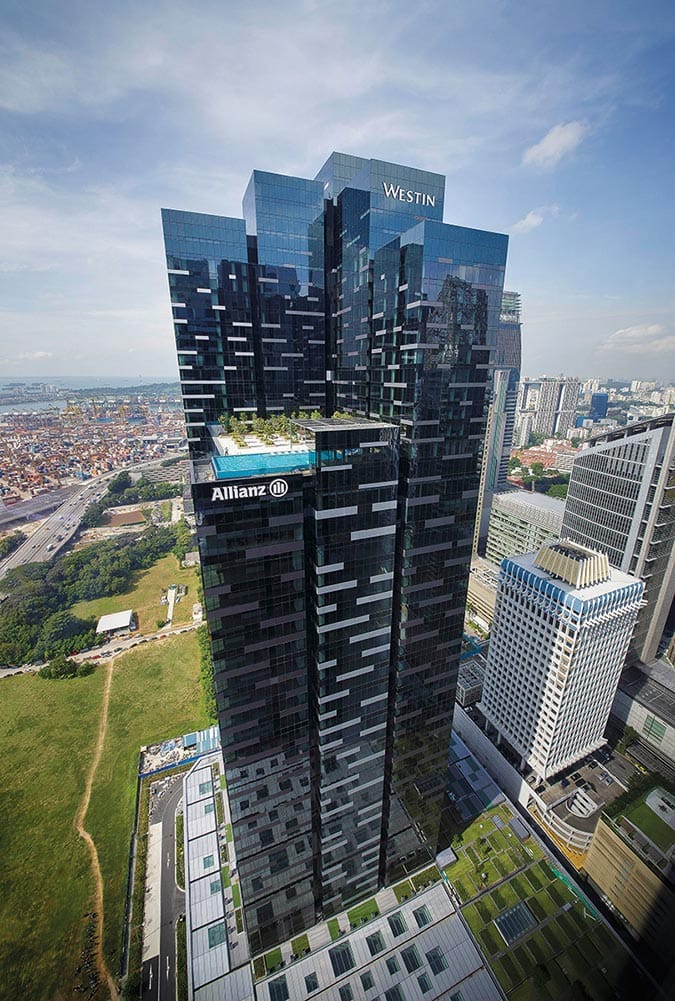 IOI置业相中新加坡标志性商业资产“Asia Square Tower 2”。