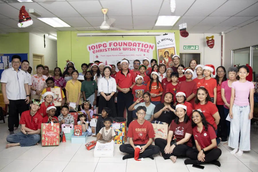 IOIPG 基金会为22名孩童传递圣诞喜悦