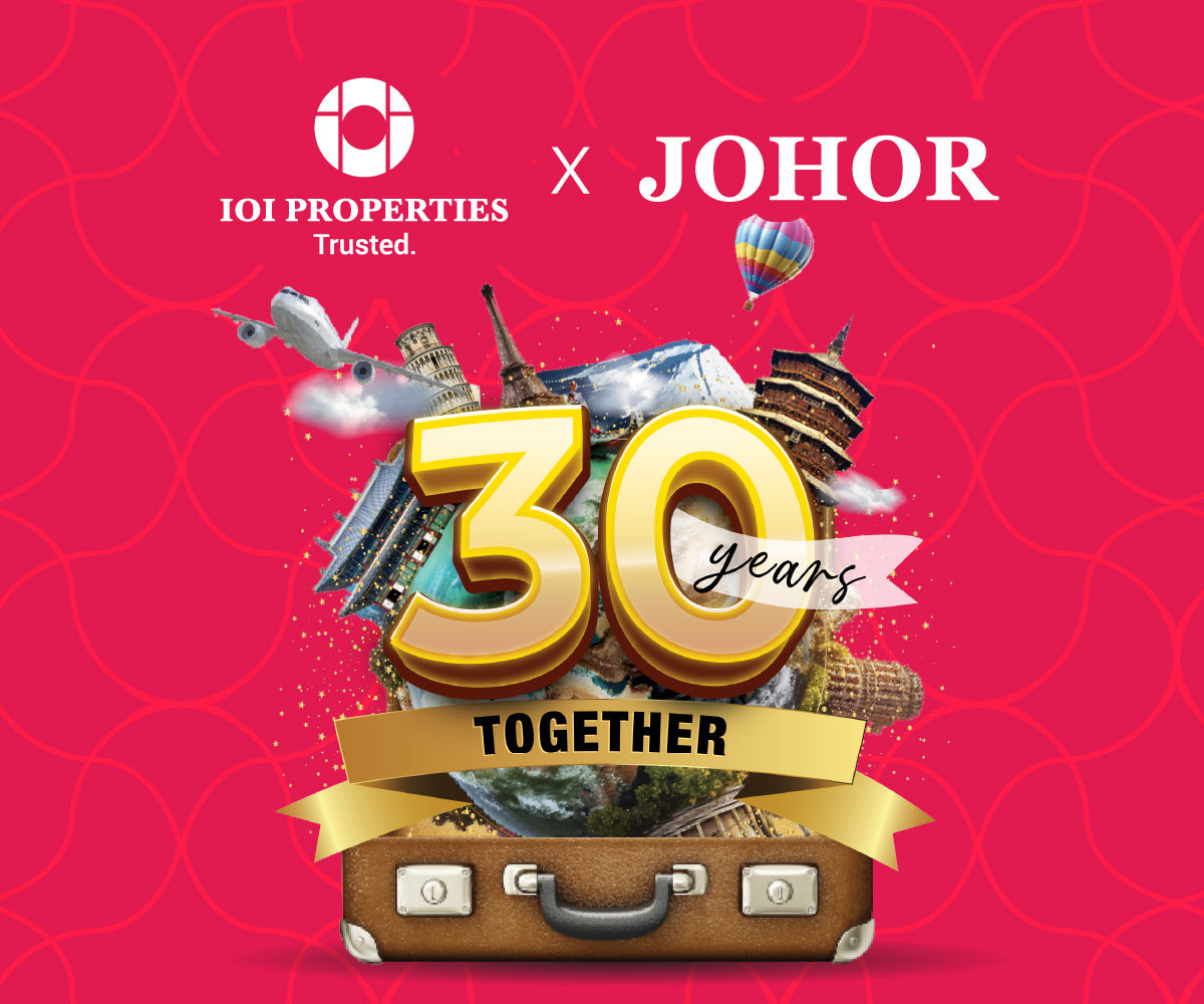 IOIPG x Johor 30th Anniversary Celebration Masthead