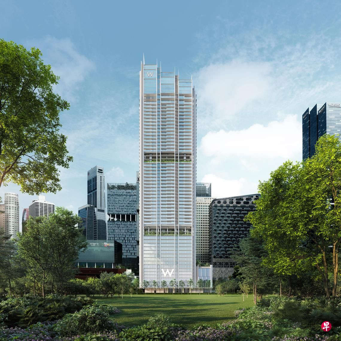 Lianhe Zaobao 20250718 W Residences Singapore