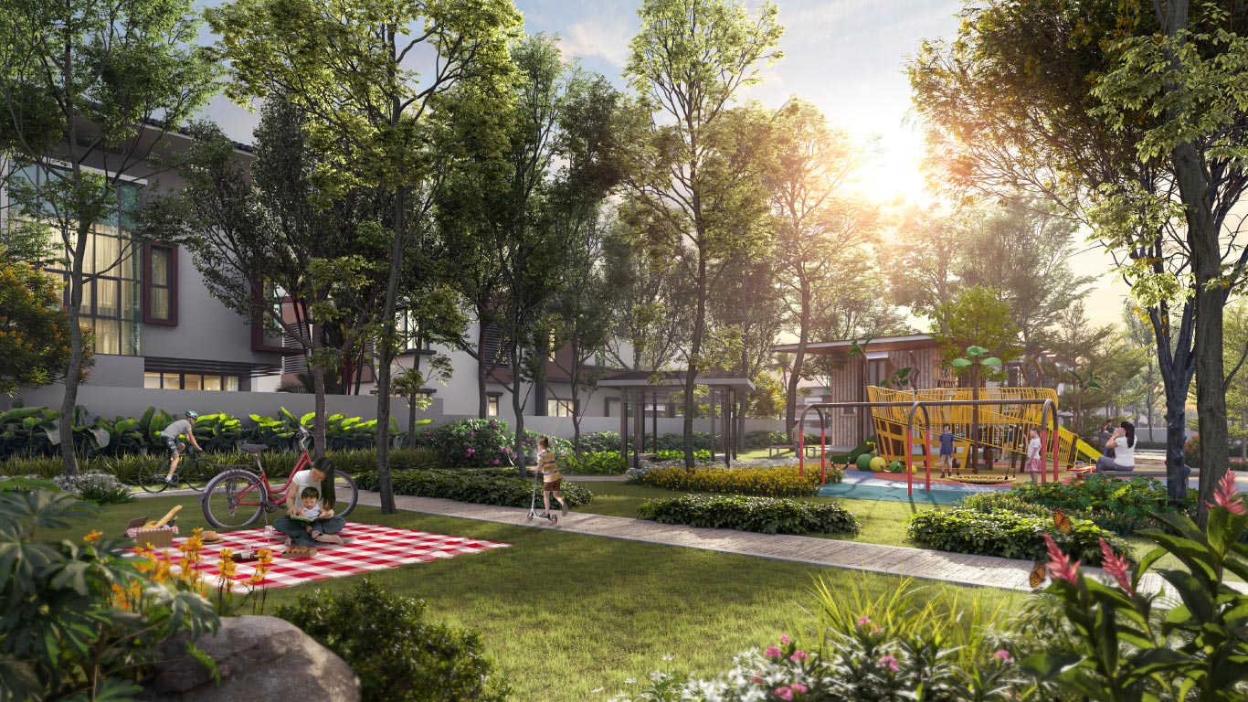 Arawani Artist's Impression: Playground View