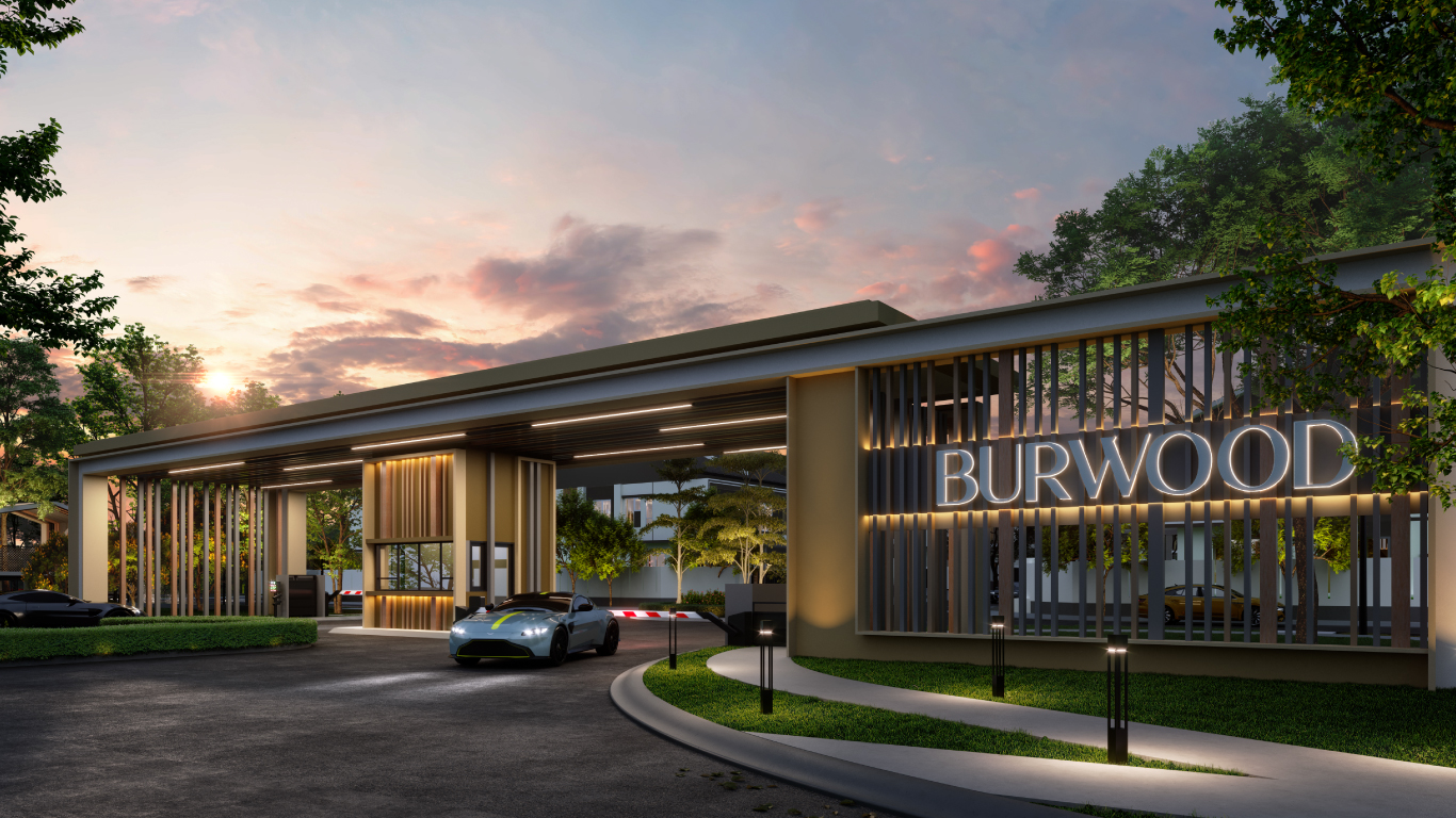 Burwood, 2-Storey Garden Villas Artist's Impression: Entrance Statement