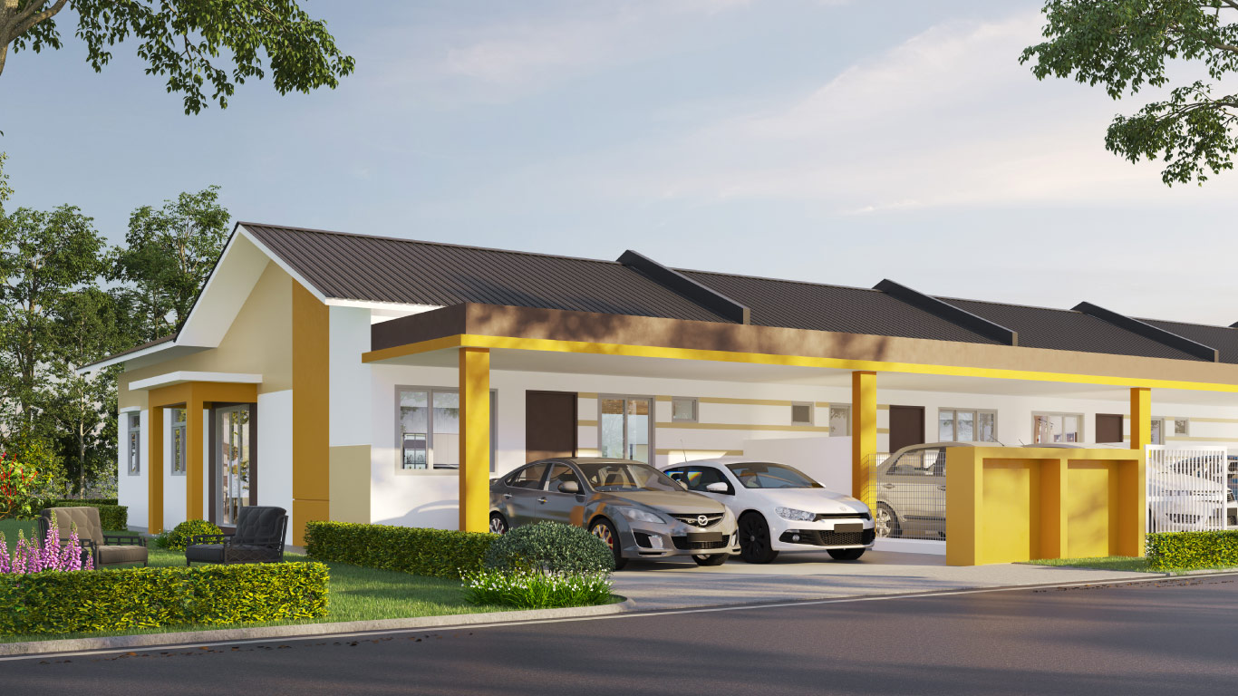 Artist's Impression for Carillon 3, Terrace House