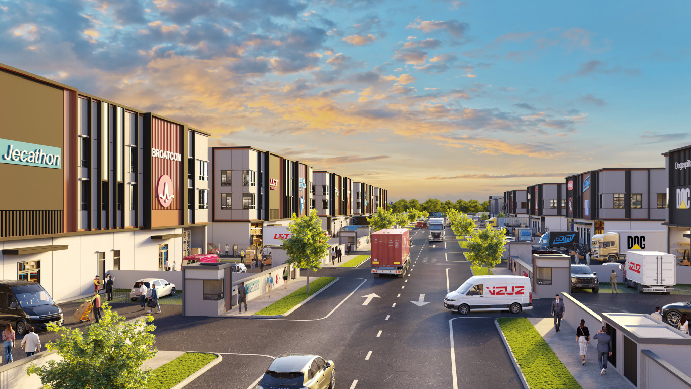 Artist's Impression for IOI Industrial Park @ Banting: Street View