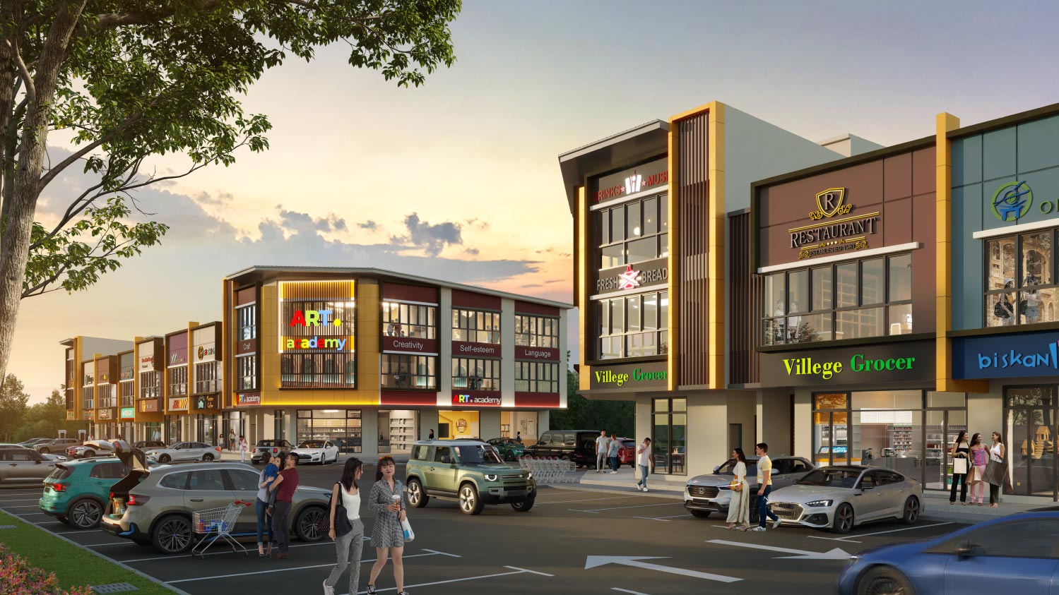 Senna Exchange Artist's Impression: Facade