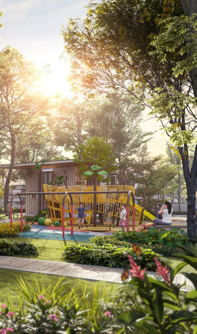 Arawani Artist's Impression: Playground View