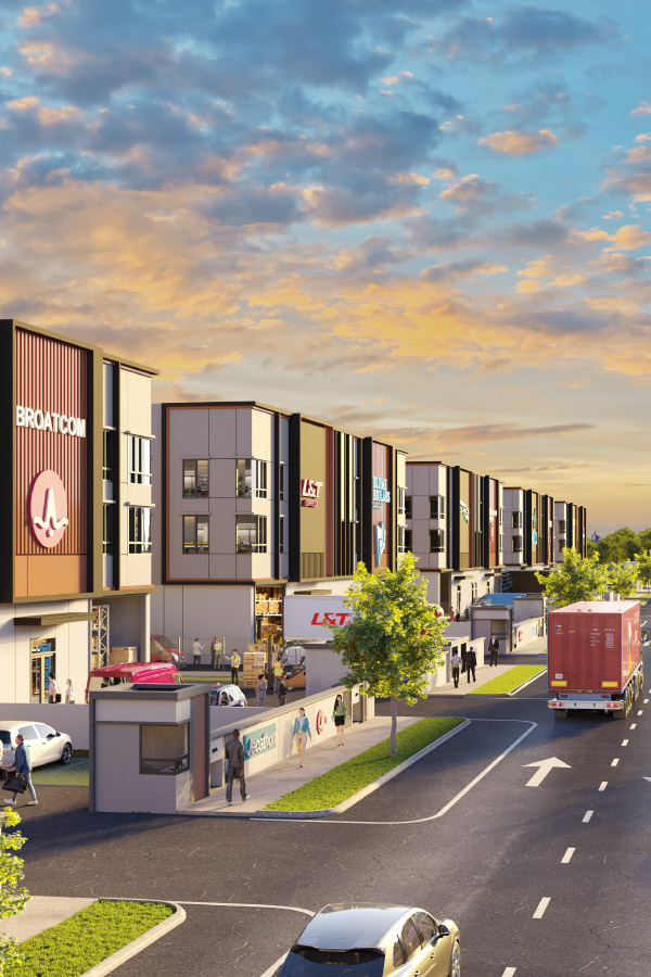 Artist's Impression for IOI Industrial Park @ Banting: Street View