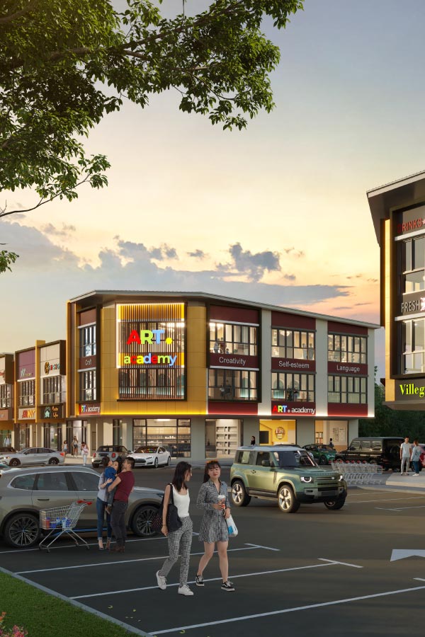 Senna Exchange Artist's Impression: Facade