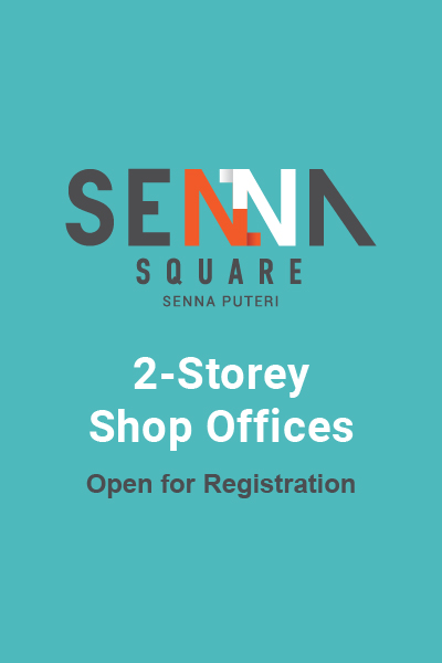 Senna Square, Shop Offices Open for Registration