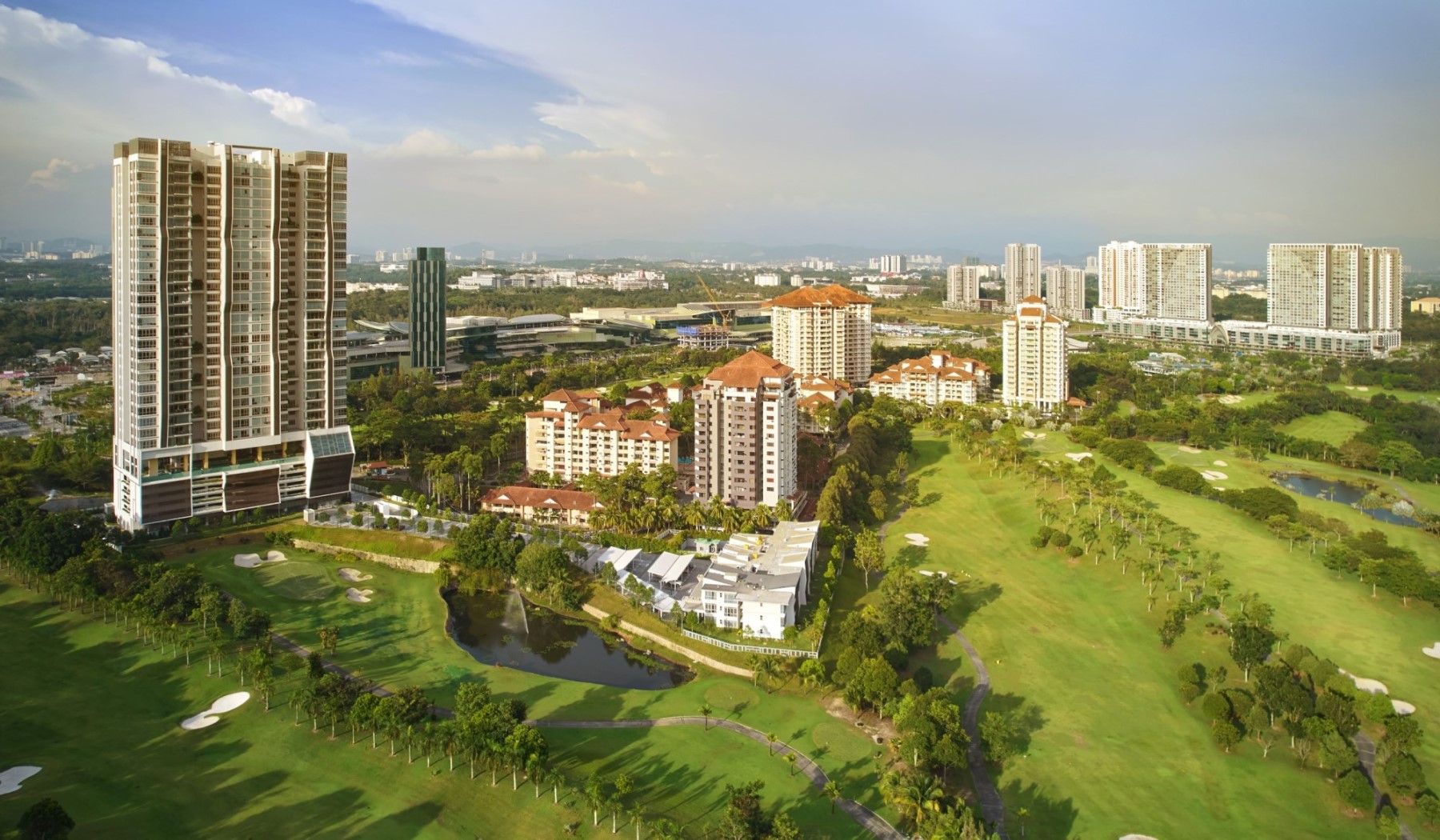 Bird's eye view of Par 3 Condo, IOI Resort City, Putrajaya