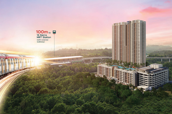 Covo, Transit Oriented Development (TOD) Serviced Apartment