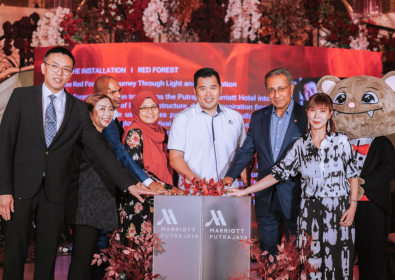 The relaunch of 487-room Putrajaya Marriott Hotel in IOI Resort City after completing a RM100 million renovation on 14 November 2024.