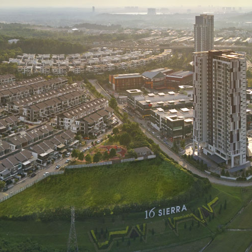 16 Sierra Aerial View