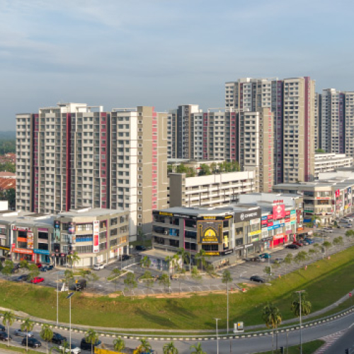 Arena Residences 2 Aerial View