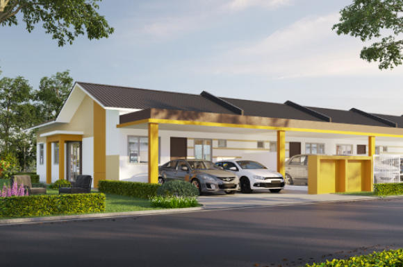 Artist's Impression for Carillon 3, Terrace House