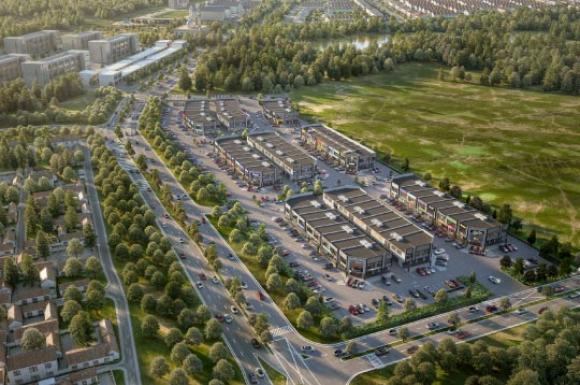 Davallia Artist's Impression: Aerial View