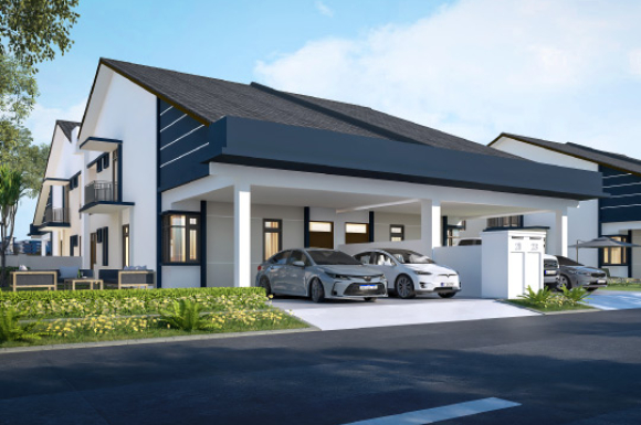 Emerald Artist's Impression: Facade