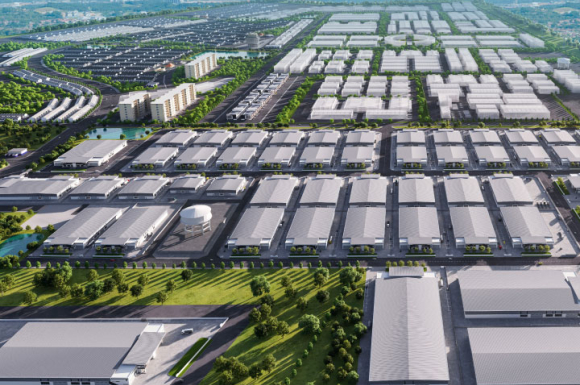 IOI Industrial Park @ Iskandar Malaysia Artist's Impression: Bird's Eye View