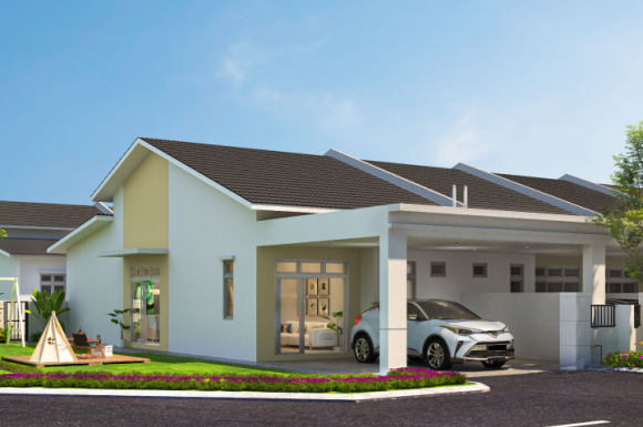 Orchid II, Terrace House Artist Impression