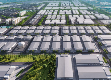 IOI Industrial Park @ Iskandar Malaysia Artist's Impression: Bird's Eye View