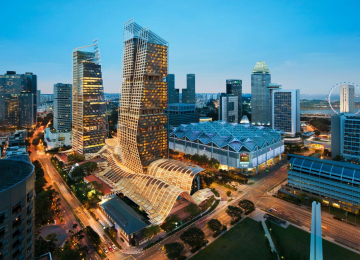 JW Marriott Singapore South Beach: Facade