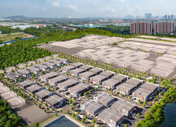 IOI Industrial Park @ Banting Artist's Impression: Aerial View
