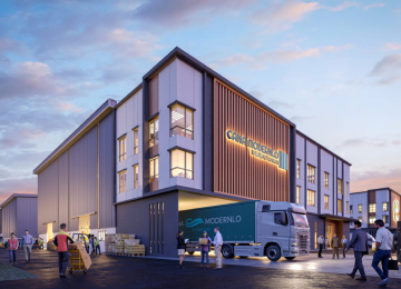 Artist's Impression: Facade for IS3 Cluster Factory @ Banting