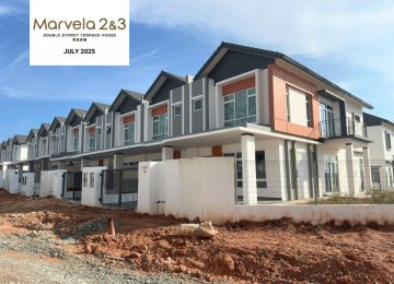 Site Progress Photo as of Jul 25 for Marvela 2&amp;3