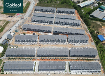 Oakleaf Site Progress Photo as of Nov 2025
