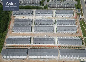 Aster Site Progress Photo as of Nov 2025