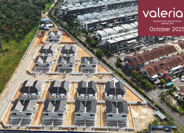 Site Progress Photo as of Oct 2025 for Valeria 2