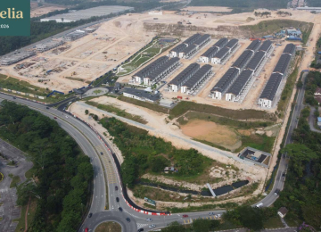 Site Progress Photo as of Apr 2026 for Aurelia Townhouse