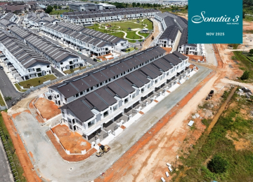 Site Progress Photo as of Nov 2025 for Sonatia 3