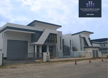 Site Progress Photo as of Jan 26 for IOI Industrial Park @ Iskandar Malaysia