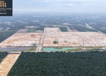 Site Progress Photo as of Oct 2025 for IOI Industrial Park @ Banting