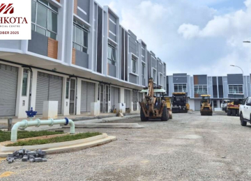 Site Progress Photo as of Oct 2025 for Mahkota 1&amp;2