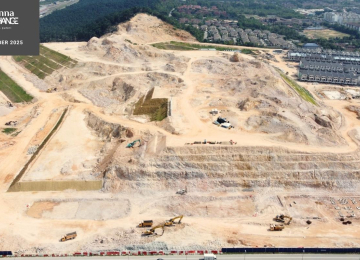 Site Progress Photo as of Oct 2025 for Senna Exchange 