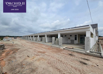 Site Progress Photo as of Jan 2026 for Orchid II