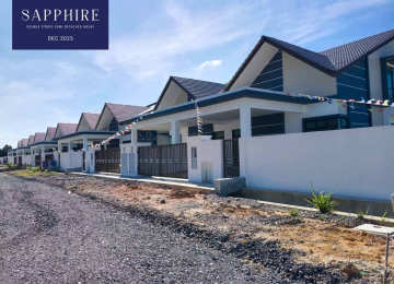 Site Progress Photo as of Dec 2025 for Sapphire