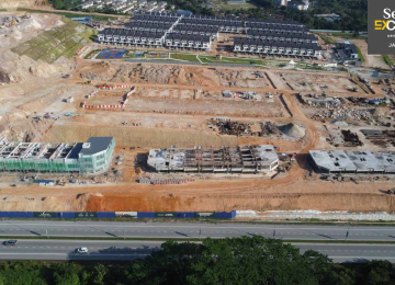 Site Progress Photo as of Jan 2026 for Senna Exchange 