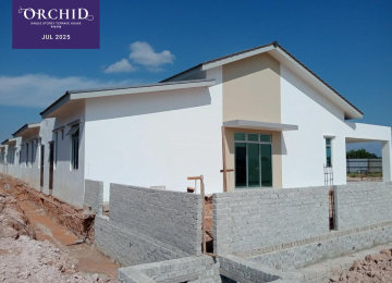 Site Progress Photo as of July 2025 for Orchid