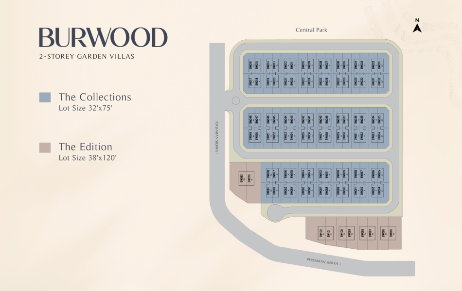 Burwood Site Plan
