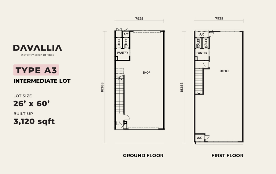 Davallia Floor Plan Type A3