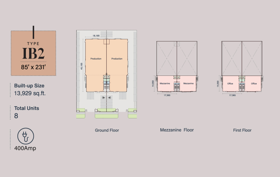 IOI Industrial Park @ Banting Floor Plan for IB2
