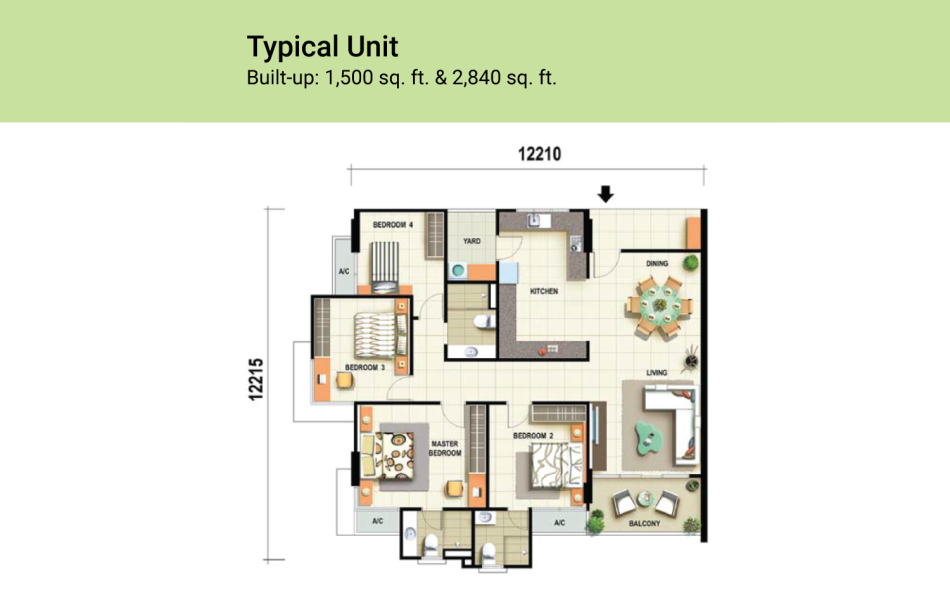 Typical Unit Floor Plan