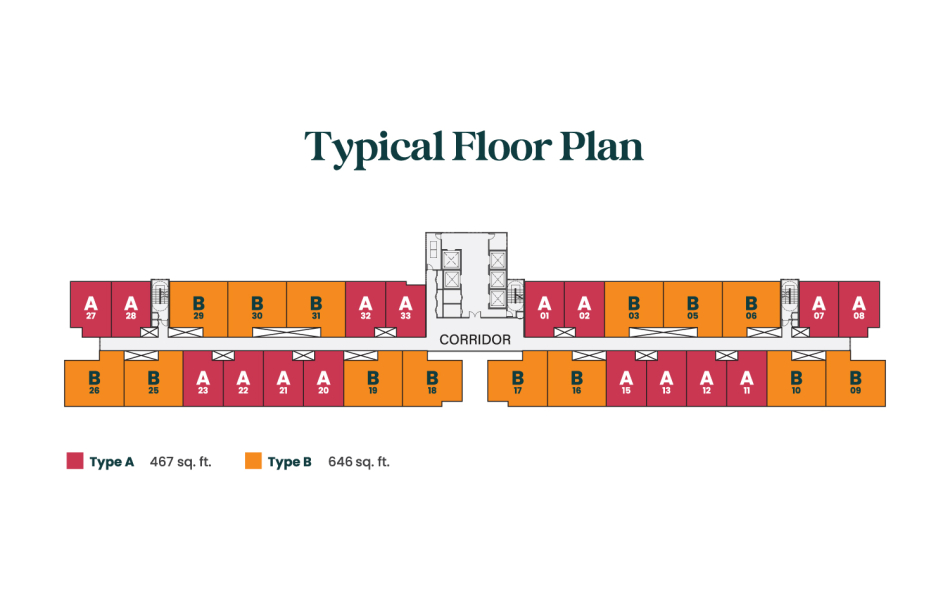 i-nova Typical Floor Plan
