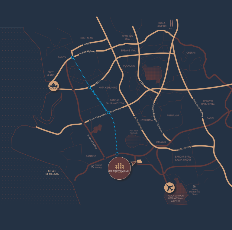 IS3 Detached Factory Location map